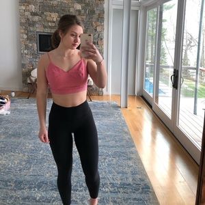 Pink Polka-Dot Tie Bandeau